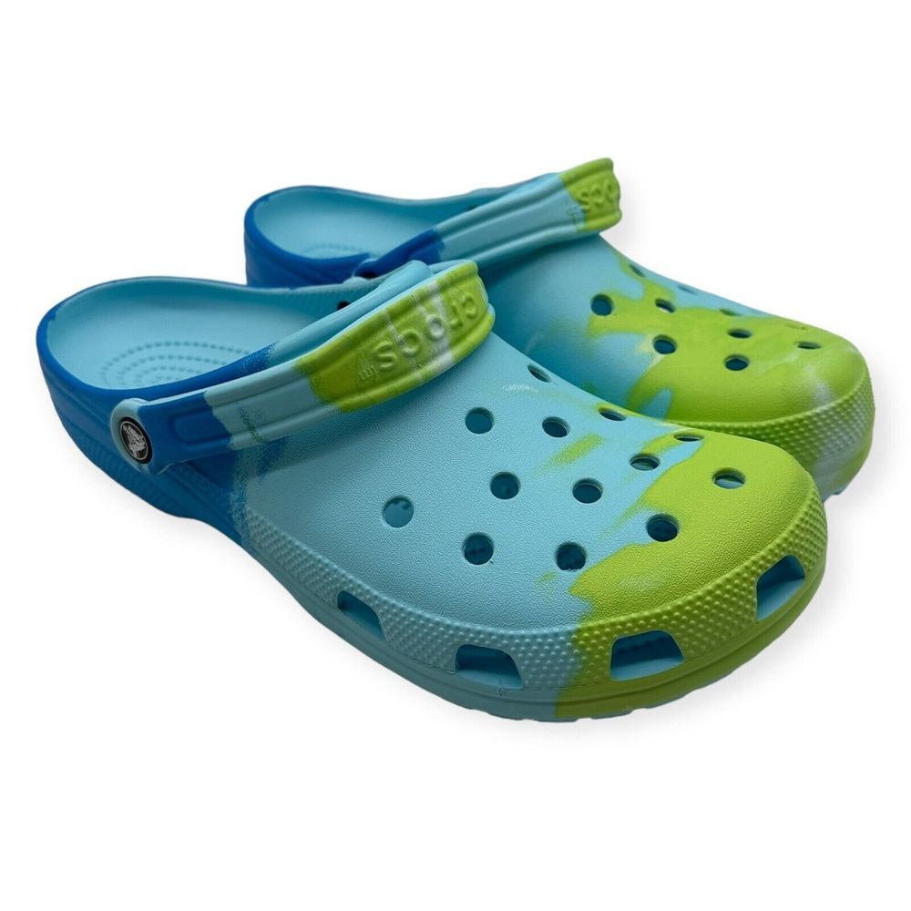 Crocs Classic‎ Ombre Clog Blue Green 208275-4LE Size Men's 11 NWT